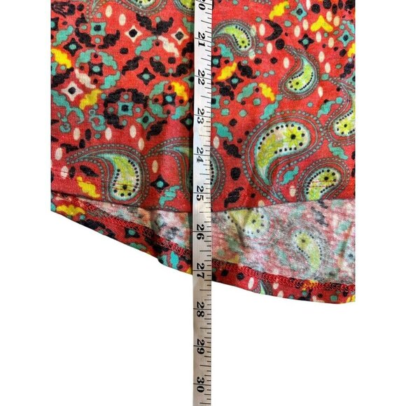 LuLaRoe Classsic T Women's Pink Design Short Sleeve Top - Picture 6 of 6